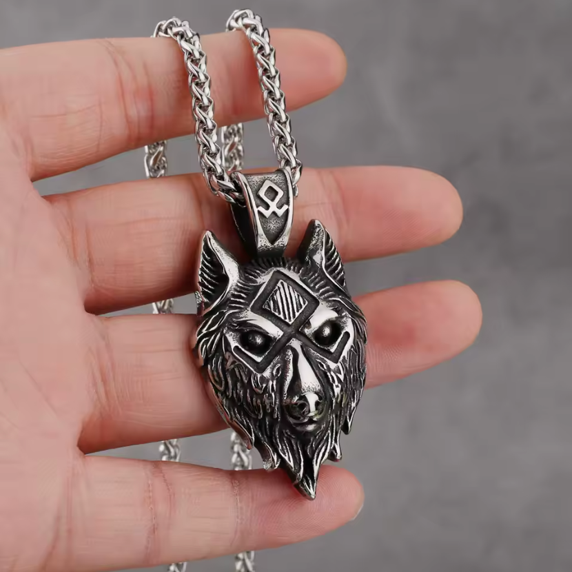 Colar Fenrir's Howl - Alma Viking