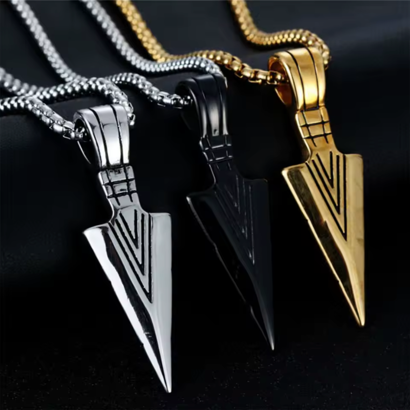 Colar Minimalista - Lança de Odin