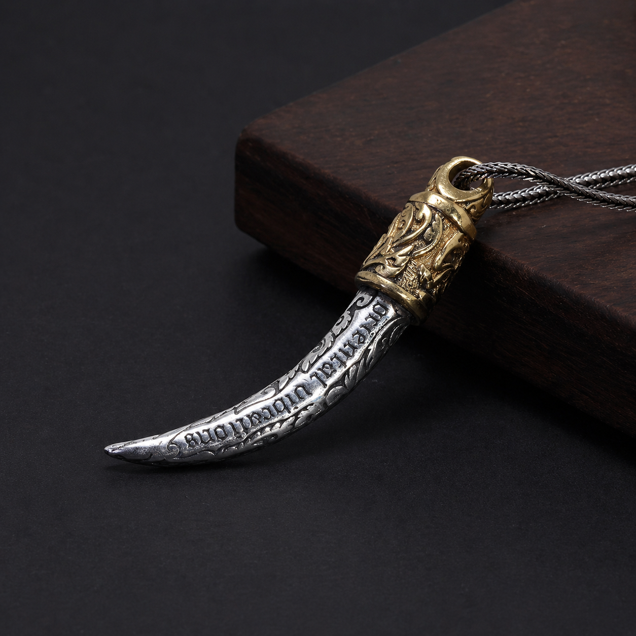 Colar Presa Viking – Instinto Ancestral em Prata S925
