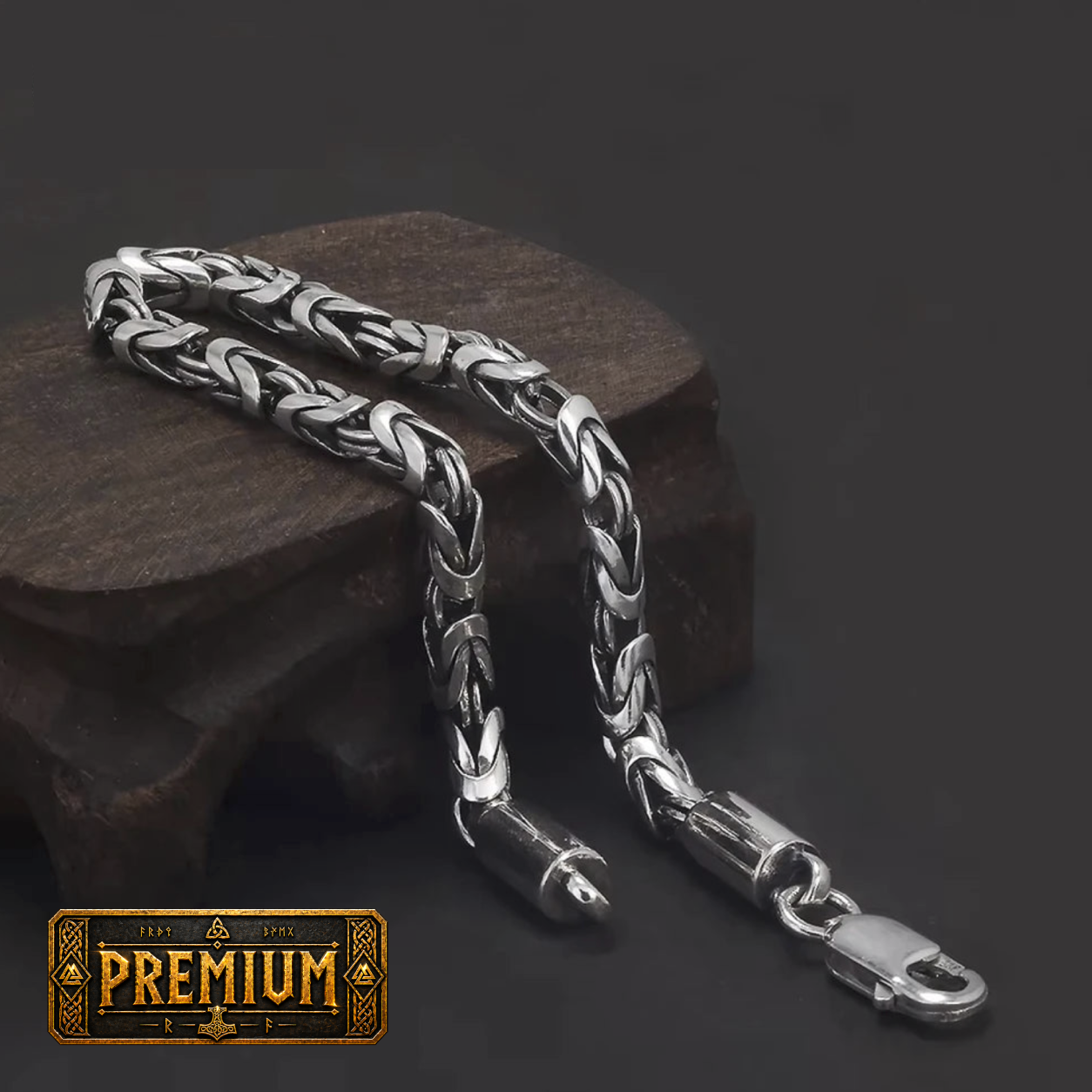 Bracelete Jörmungandr Imperial – Prata Esterlina 925