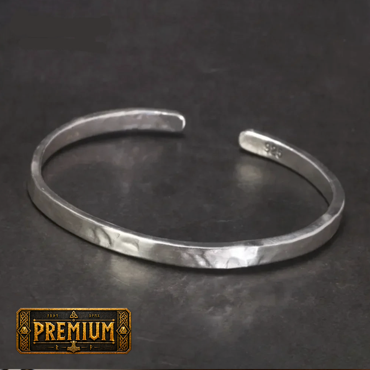 Bracelete Skald – Forja do Destino em Prata Esterlina 925