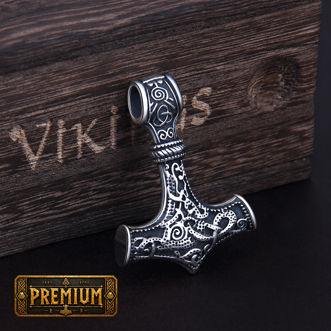 Colar Martelo de Thor – Força Ancestral em Prata S925