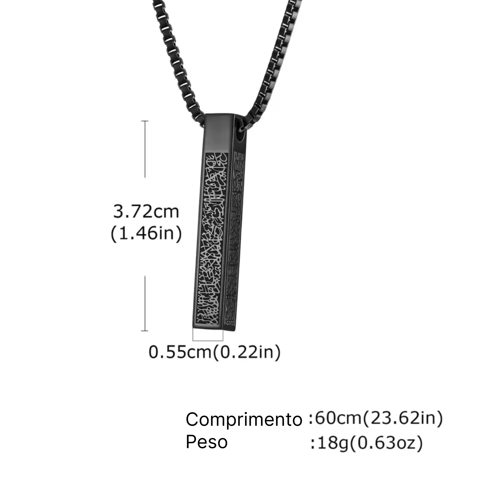 Colar Sigilo Real – Barra da Presença