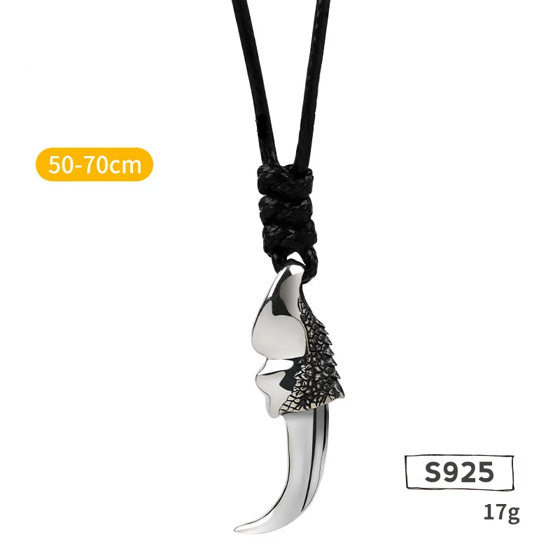 Colar Dente de Dragão S925