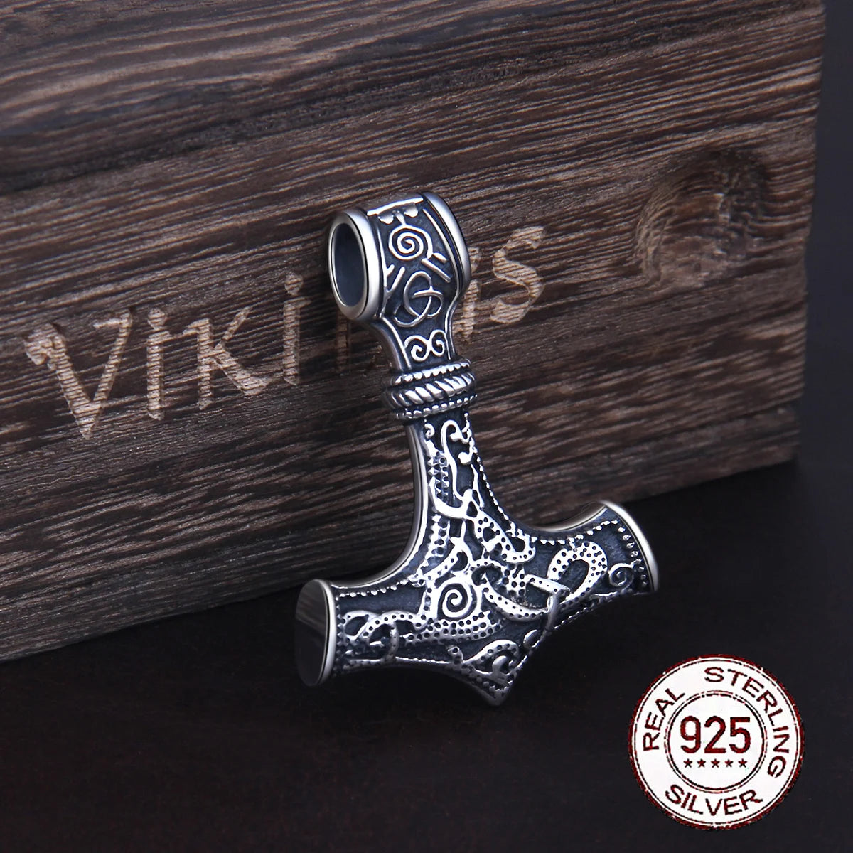 Colar Martelo de Thor – Força Ancestral em Prata S925