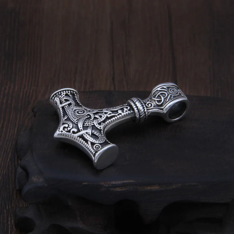 Colar Martelo de Thor – Força Ancestral em Prata S925