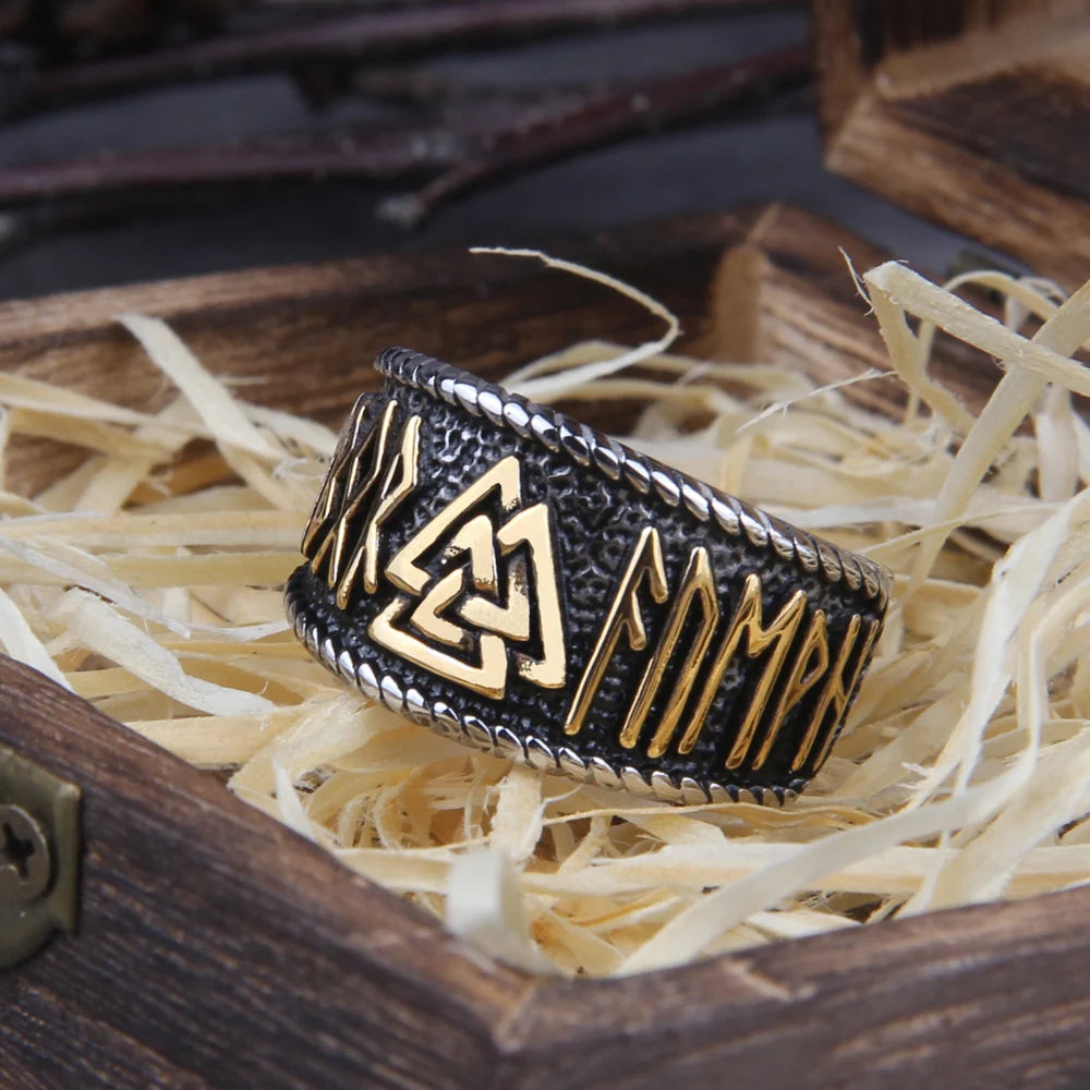 Anel Valknut Futhark – Símbolo dos Escolhidos