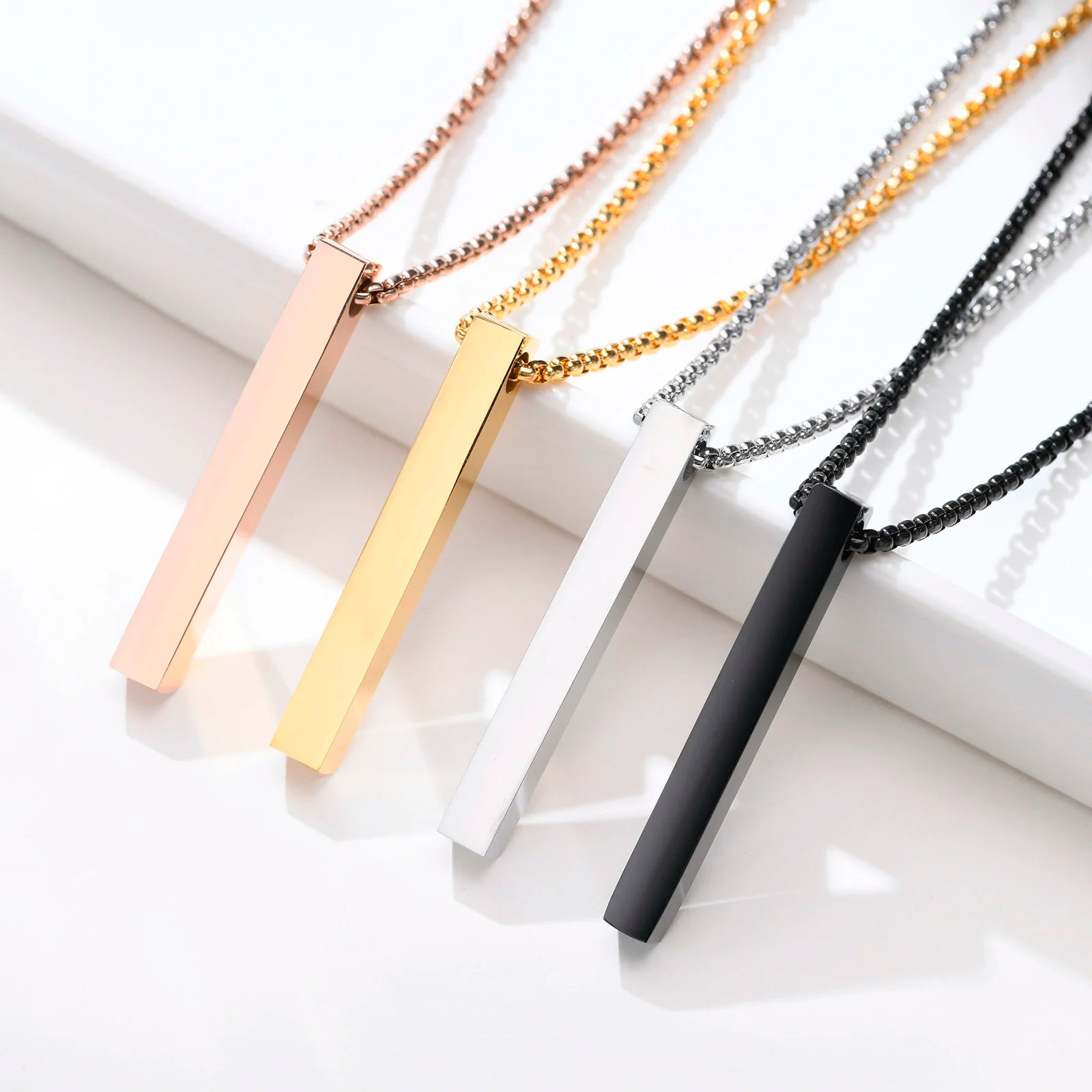 Mjölnir Minimalista – Colar Retangular