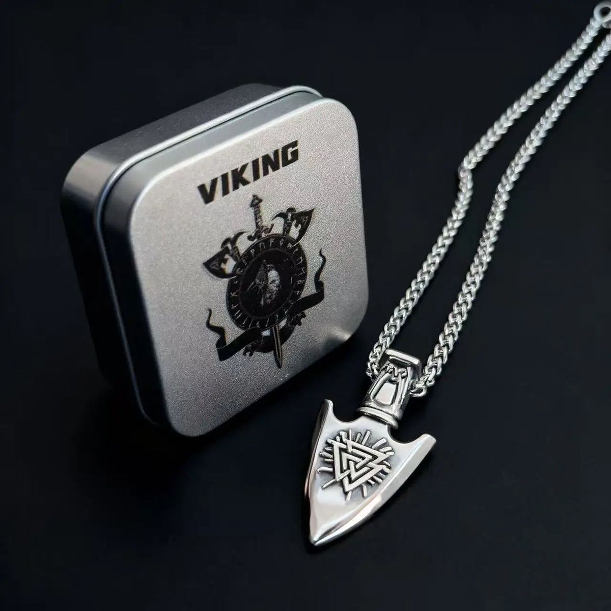 Colar Valknut — Caminho de Odin