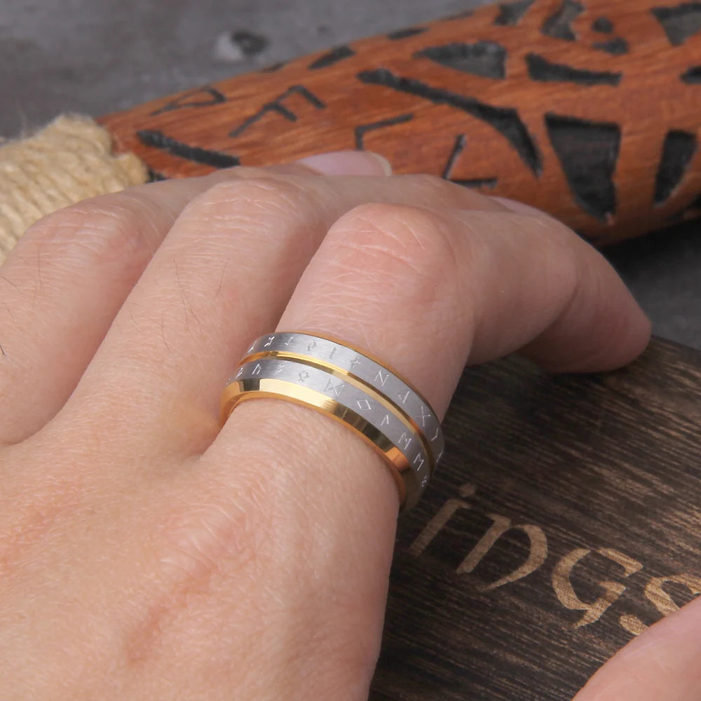 Anel Futhark de Odin - 3D