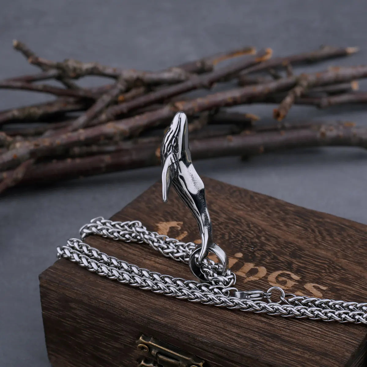 Colar Espírito das Baleias Nórdicas