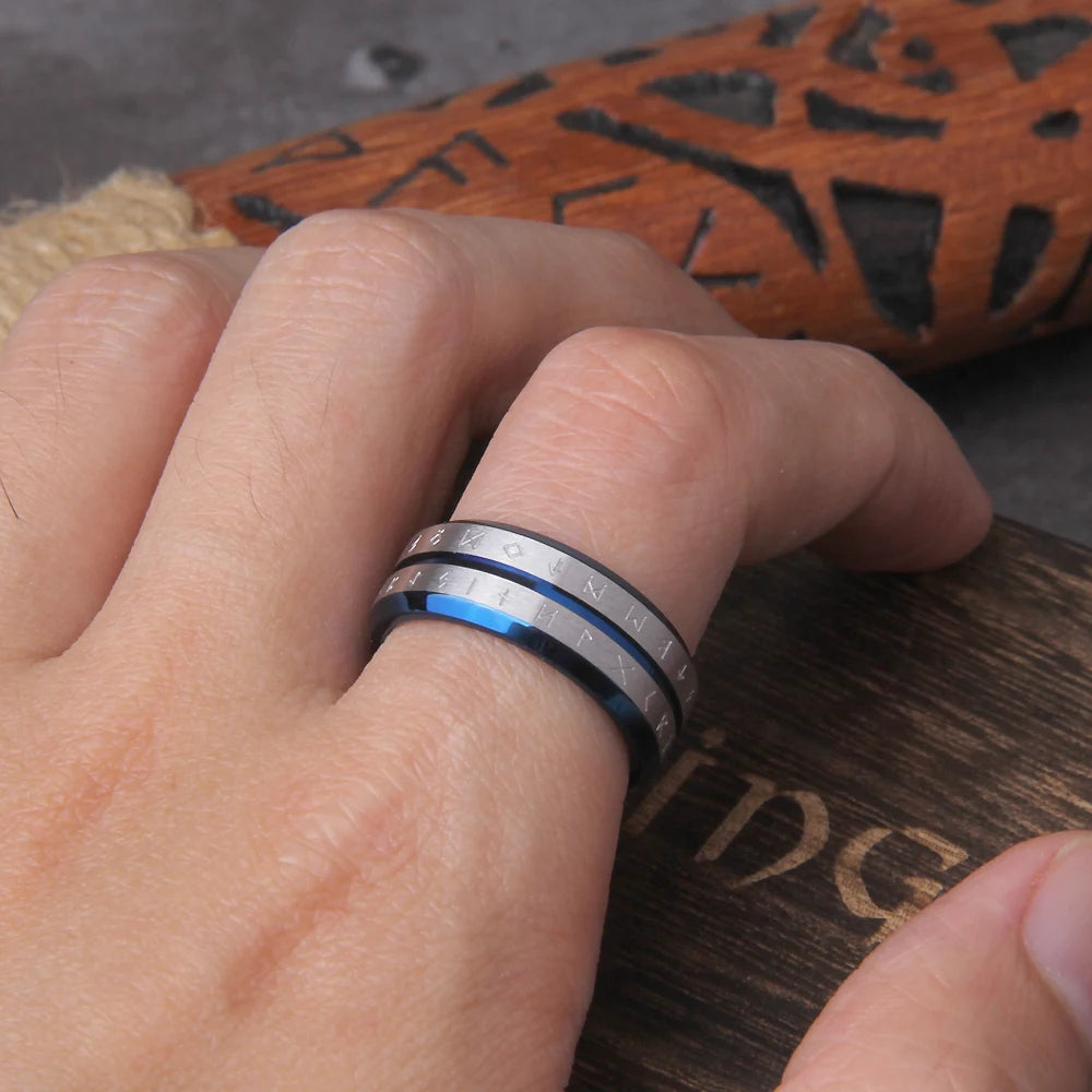 Anel Futhark de Odin - 3D