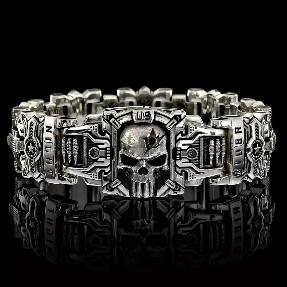 Bracelete Sköll – O Destino dos Guerreiros