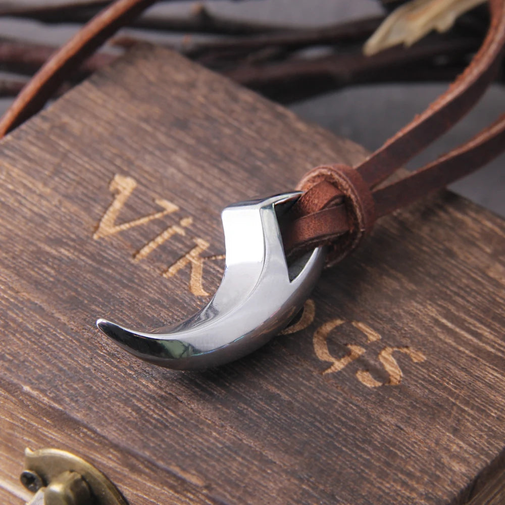 Colar Liso Lupusfang: Dente de Lobo