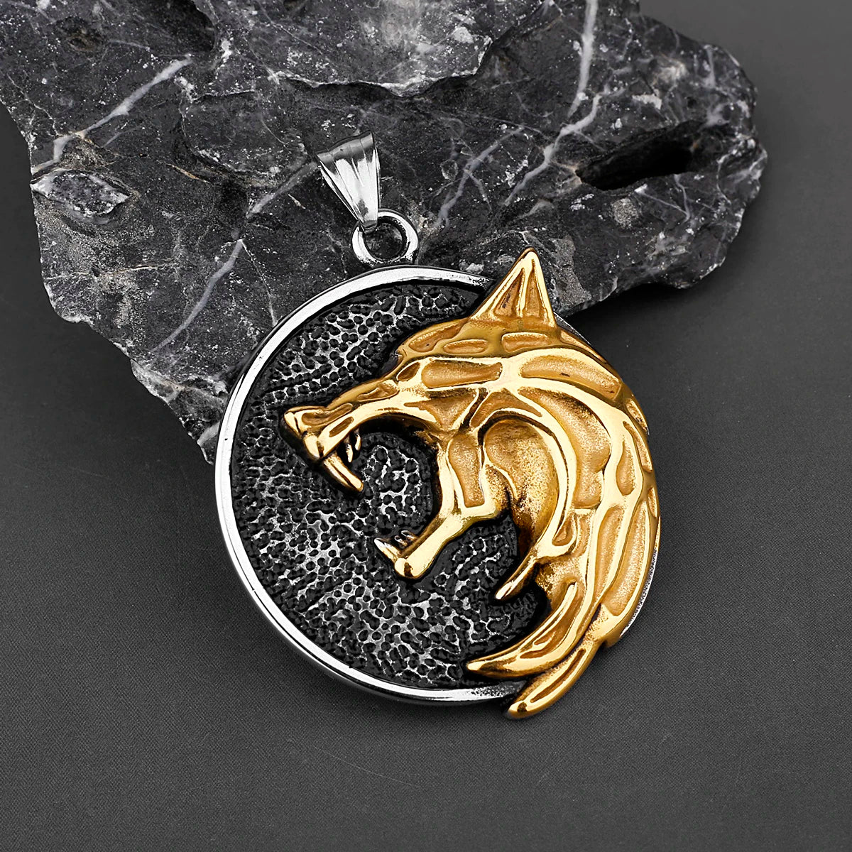 Colar Lobo Nórdico – Espírito do Guerreiro