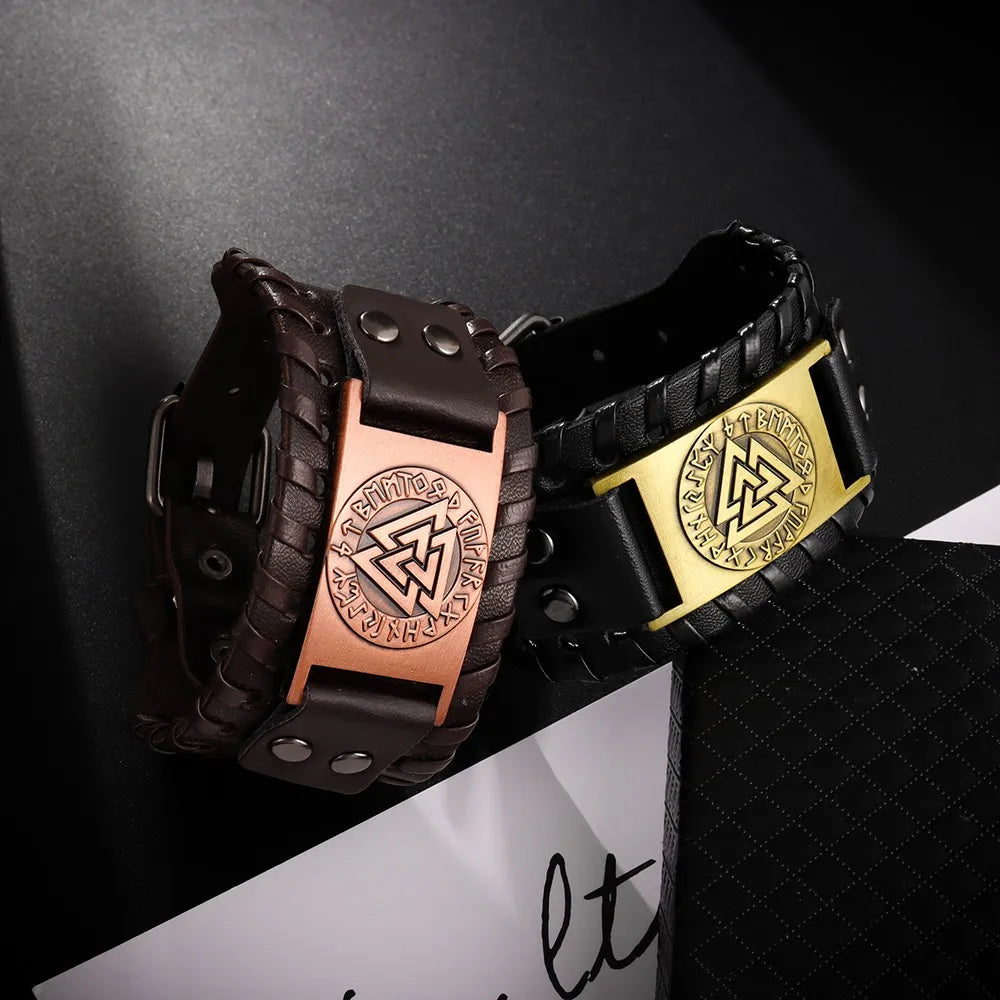Bracelete Valknut Jarl – Honra do Norte