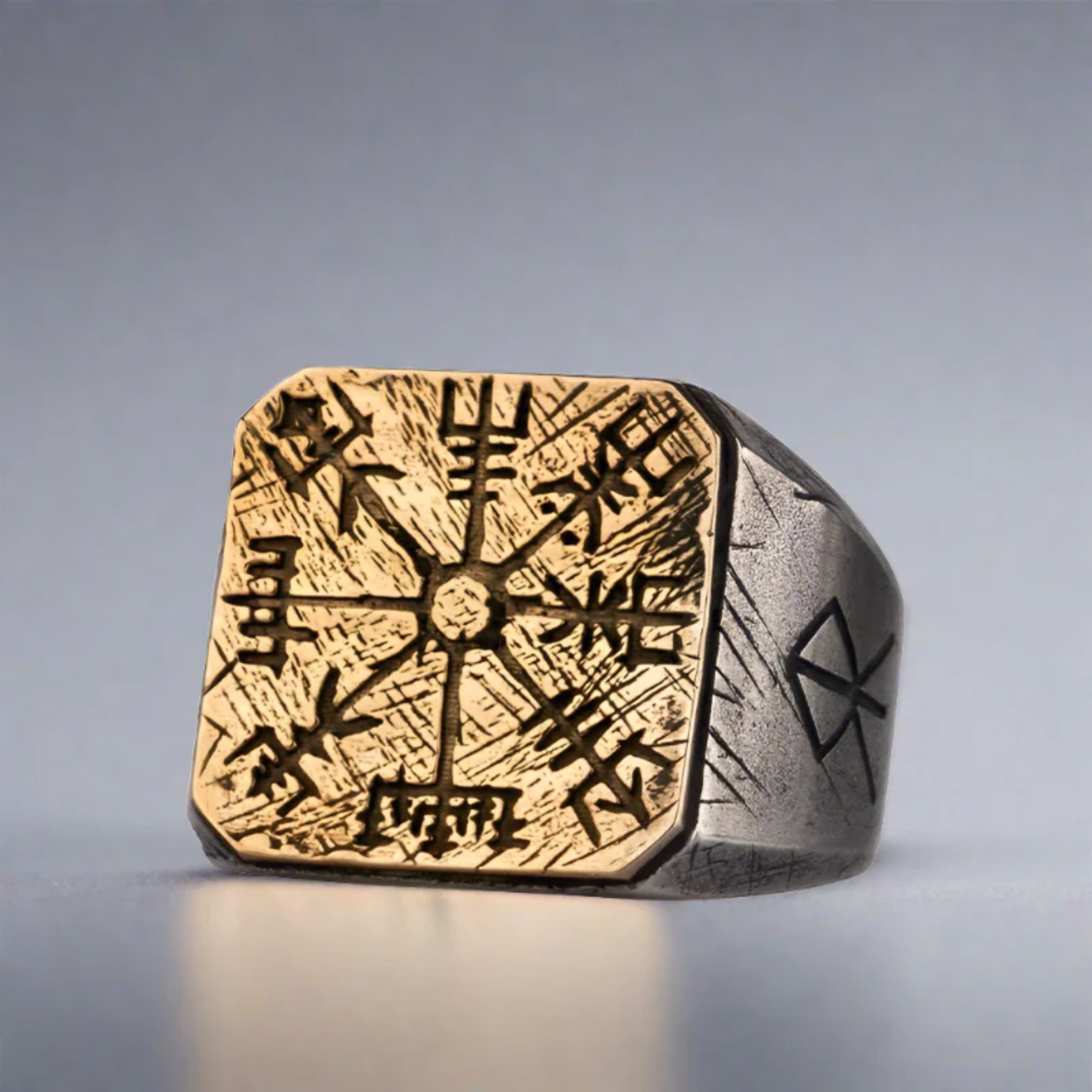 Anel Rúnico Futhark – O Legado dos Deuses S 925