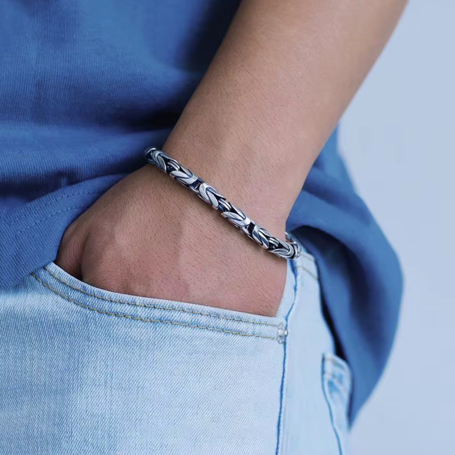 Bracelete Jörm – Escamas do Oceano