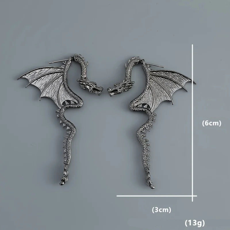 Brinco Fafnir - Dragão Nórdico