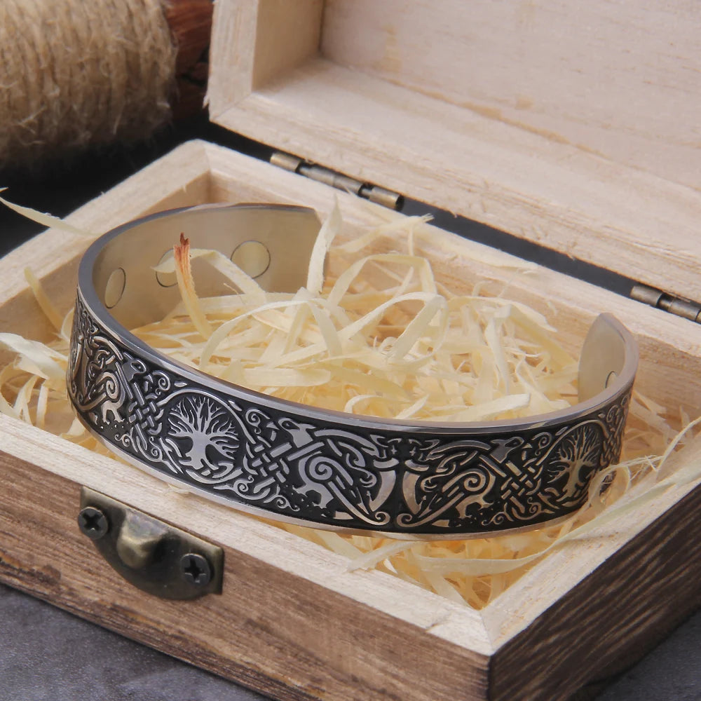 Bracelete Yggdrasil – Raízes Eternas