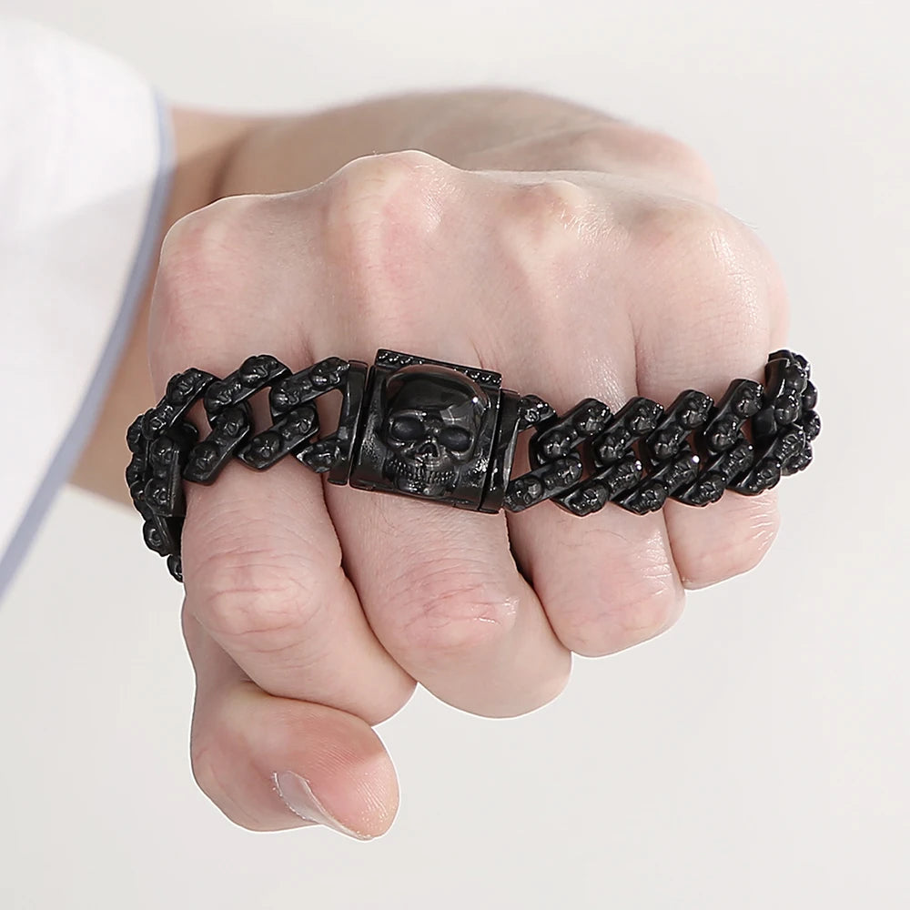 Bracelete Niflheim – Crânios