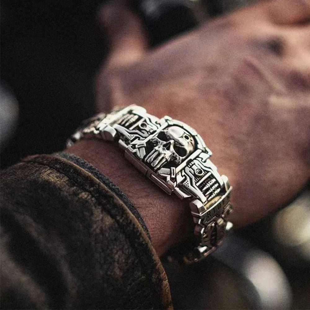 Bracelete Sköll – O Destino dos Guerreiros