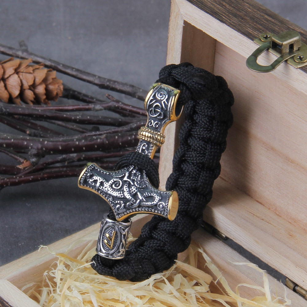 Bracelete Elástico Mjölnir