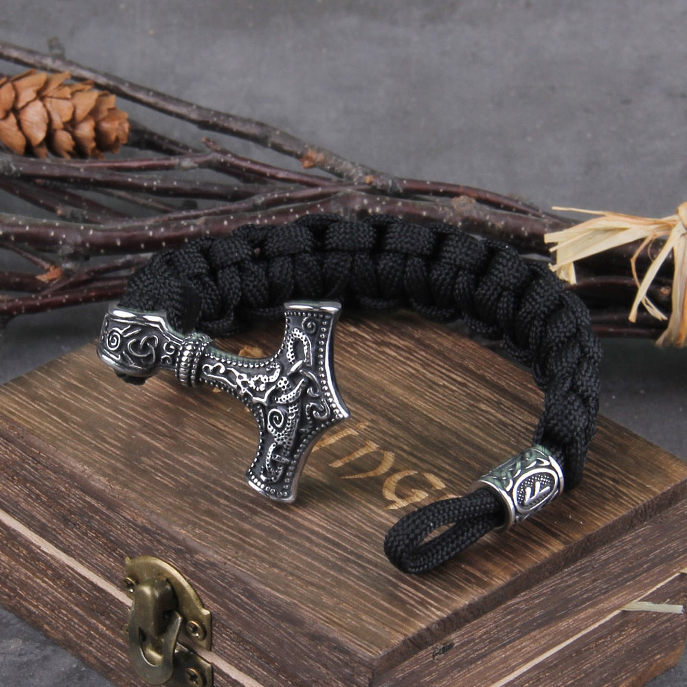 Bracelete Elástico Mjölnir