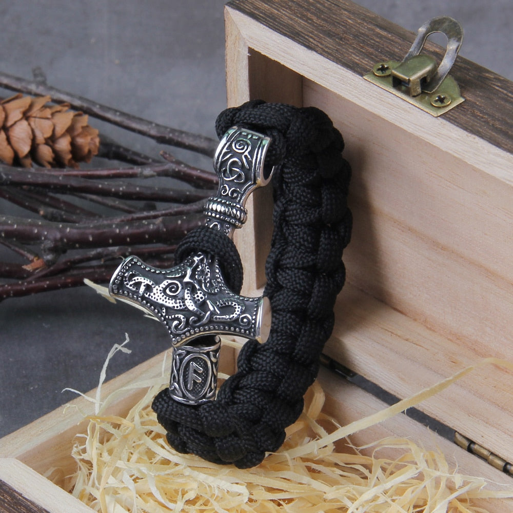 Bracelete Elástico Mjölnir