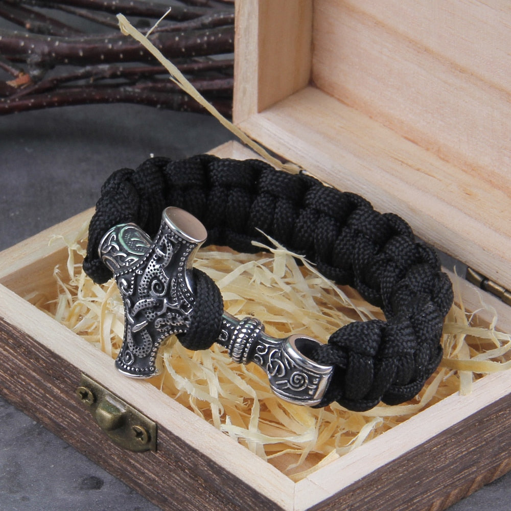 Bracelete Elástico Mjölnir