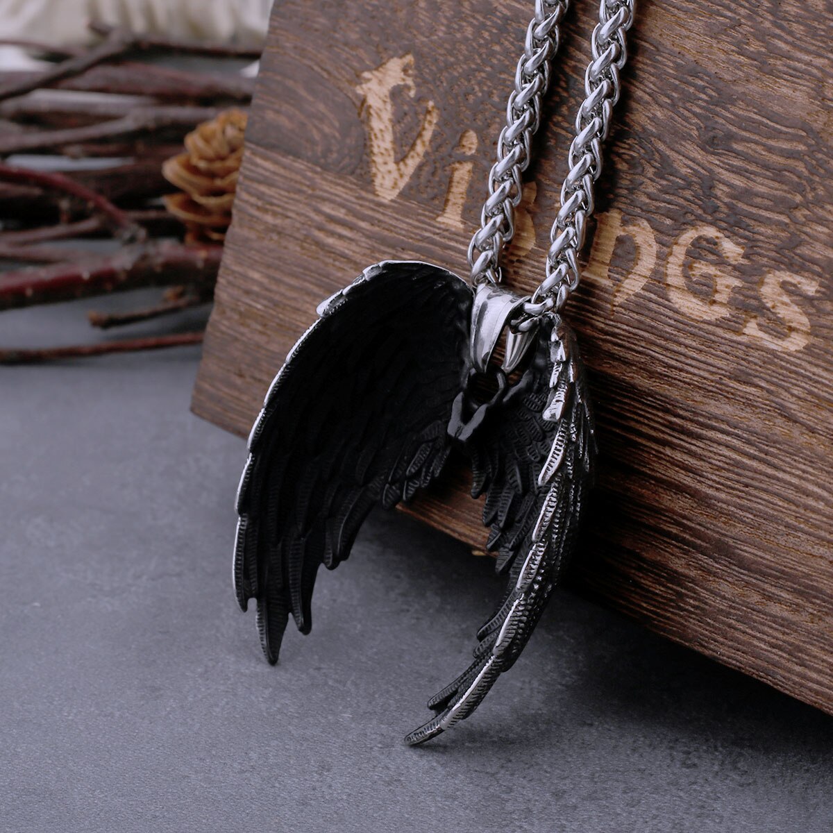 Colar Asas de Valquíria