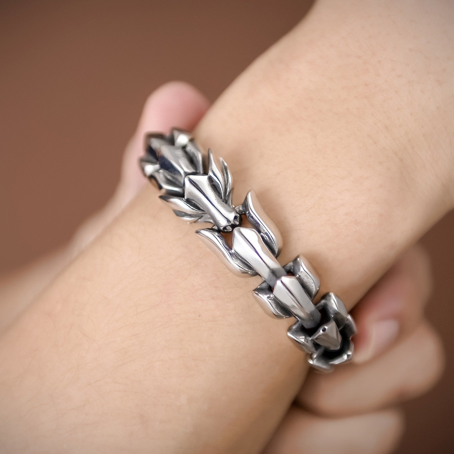 Bracelete Serpente Midgard