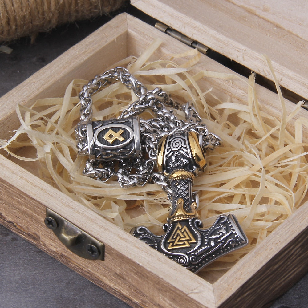 Colar Martelo de Thor Mjölnir