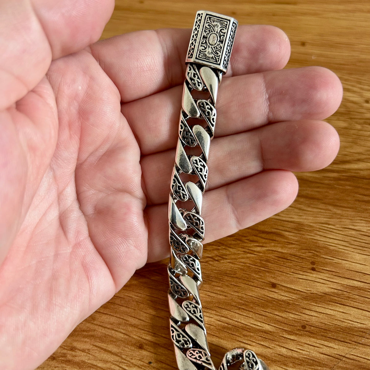Bracelete Draupnir - Nove Reinos em Prata S925