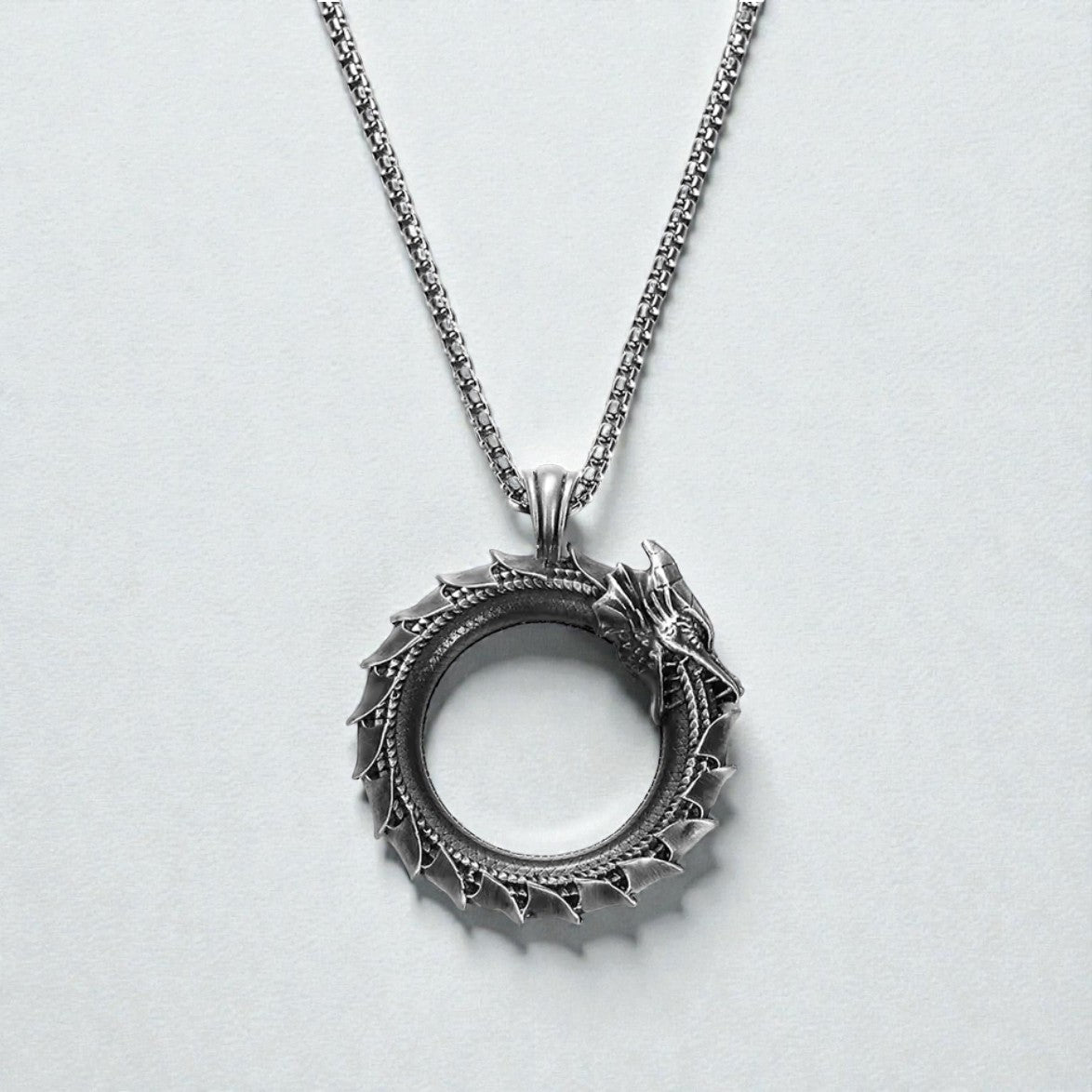 Colar Fogo de Fafnir  - Dragão Nórdico