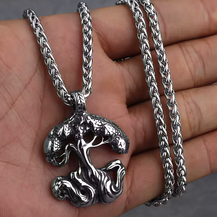 Colar Yggdrasil – Raízes do Destino