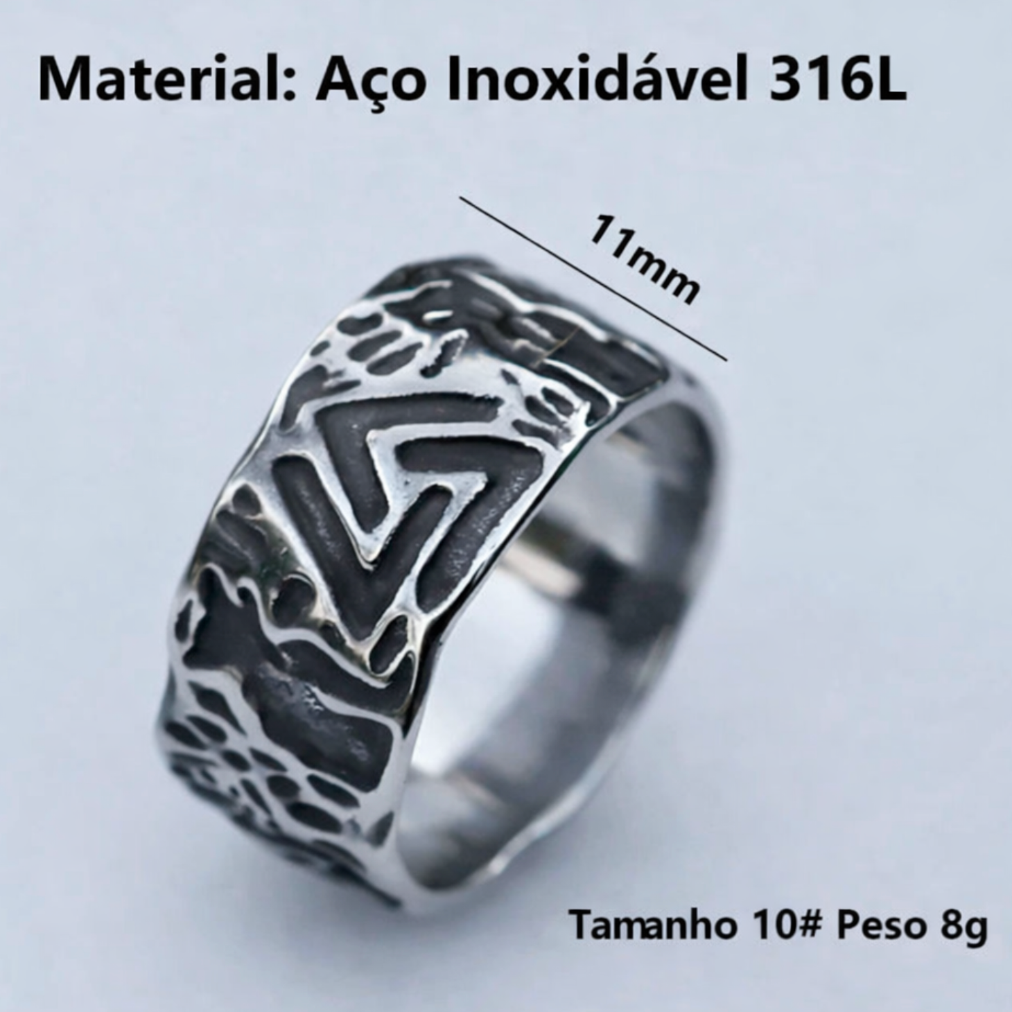 Anel Valknut – Marca do Destino