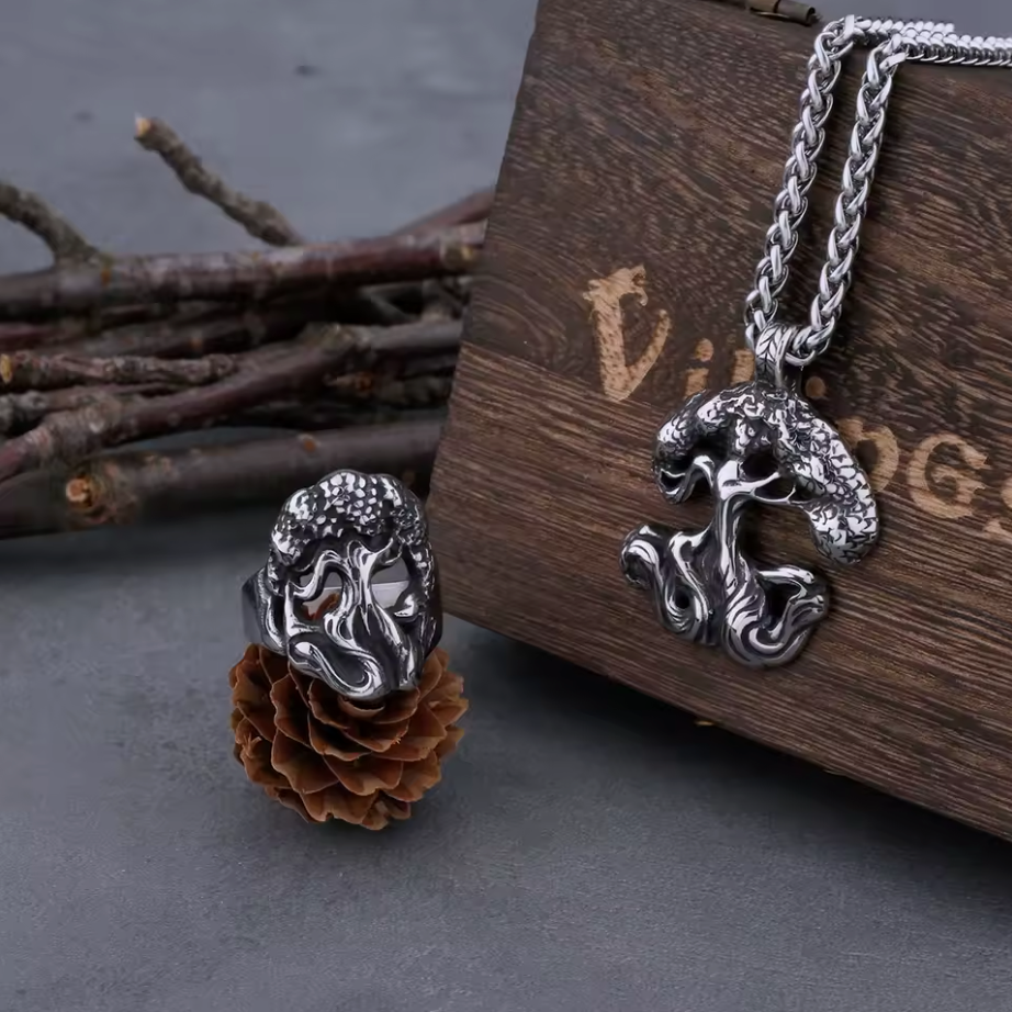 Colar Yggdrasil – Raízes do Destino