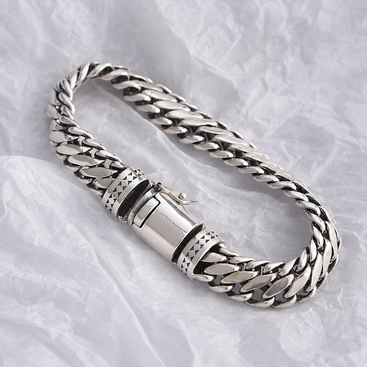 Bracelete Skald 925 — Elo de Honra