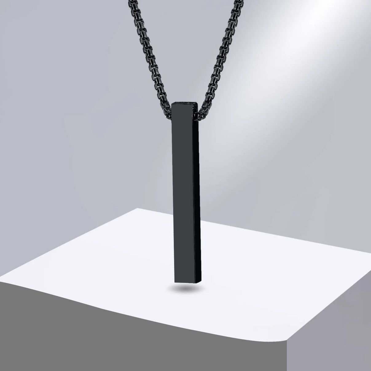 Mjölnir Minimalista – Colar Retangular