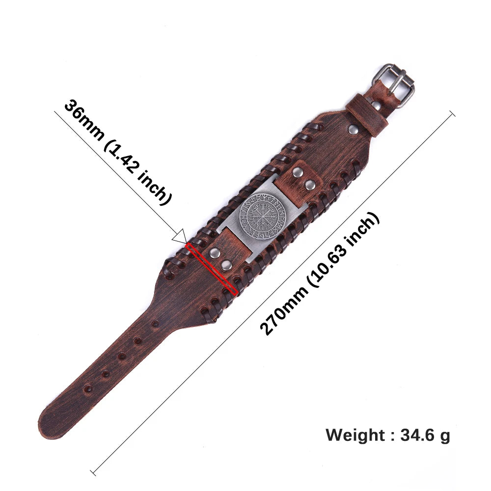 Bracelete Vegvísir Guia de Navegação