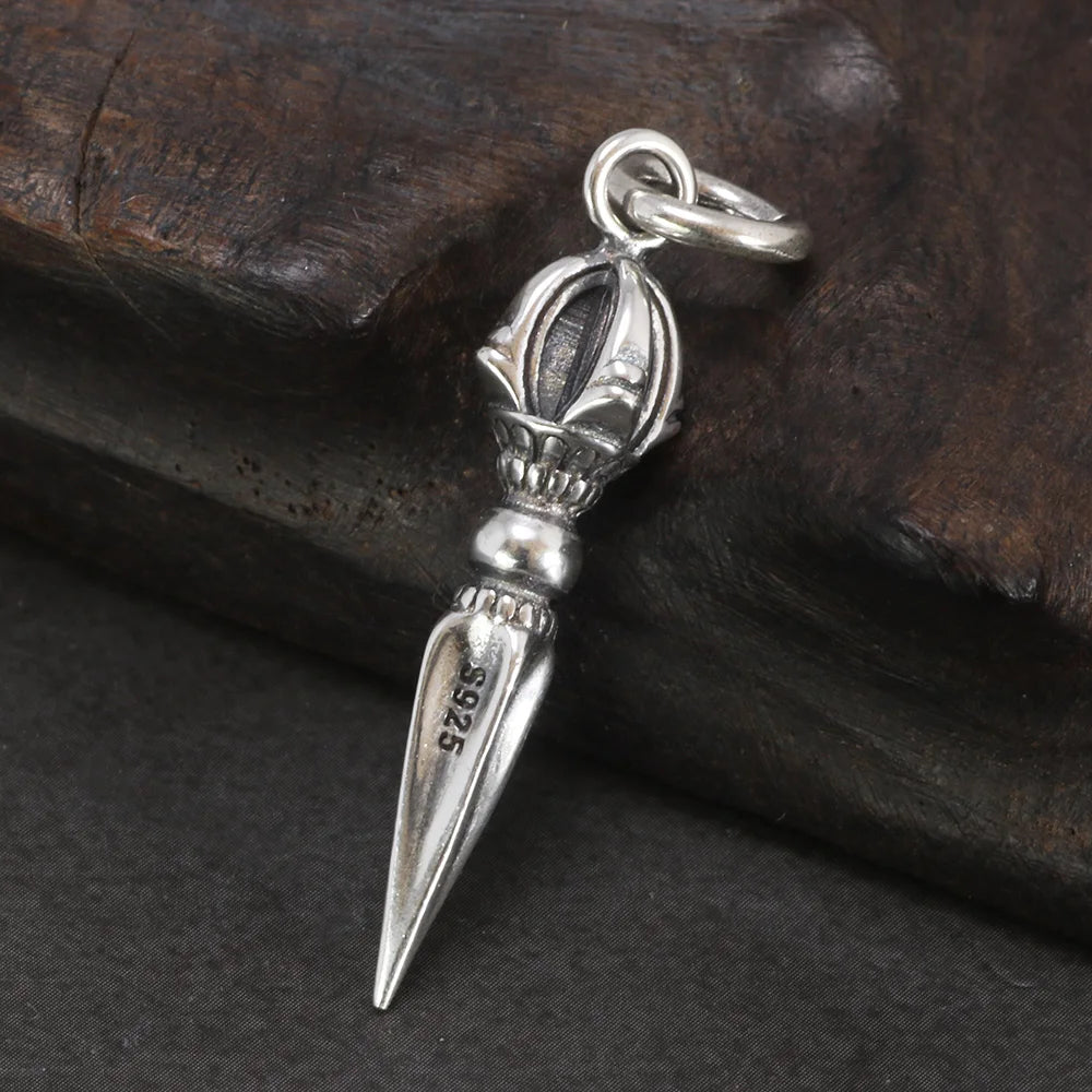 Pingente Vajra Imperial – Prata Esterlina 925