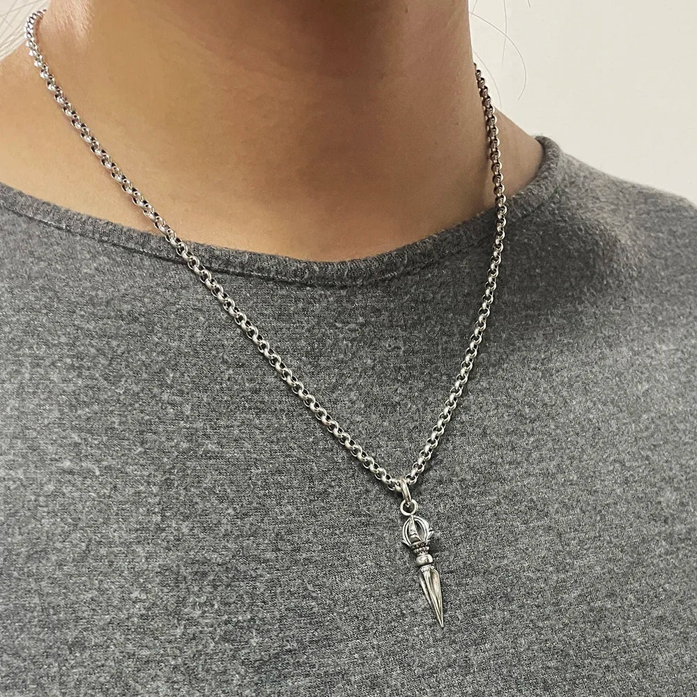Pingente Vajra Imperial – Prata Esterlina 925
