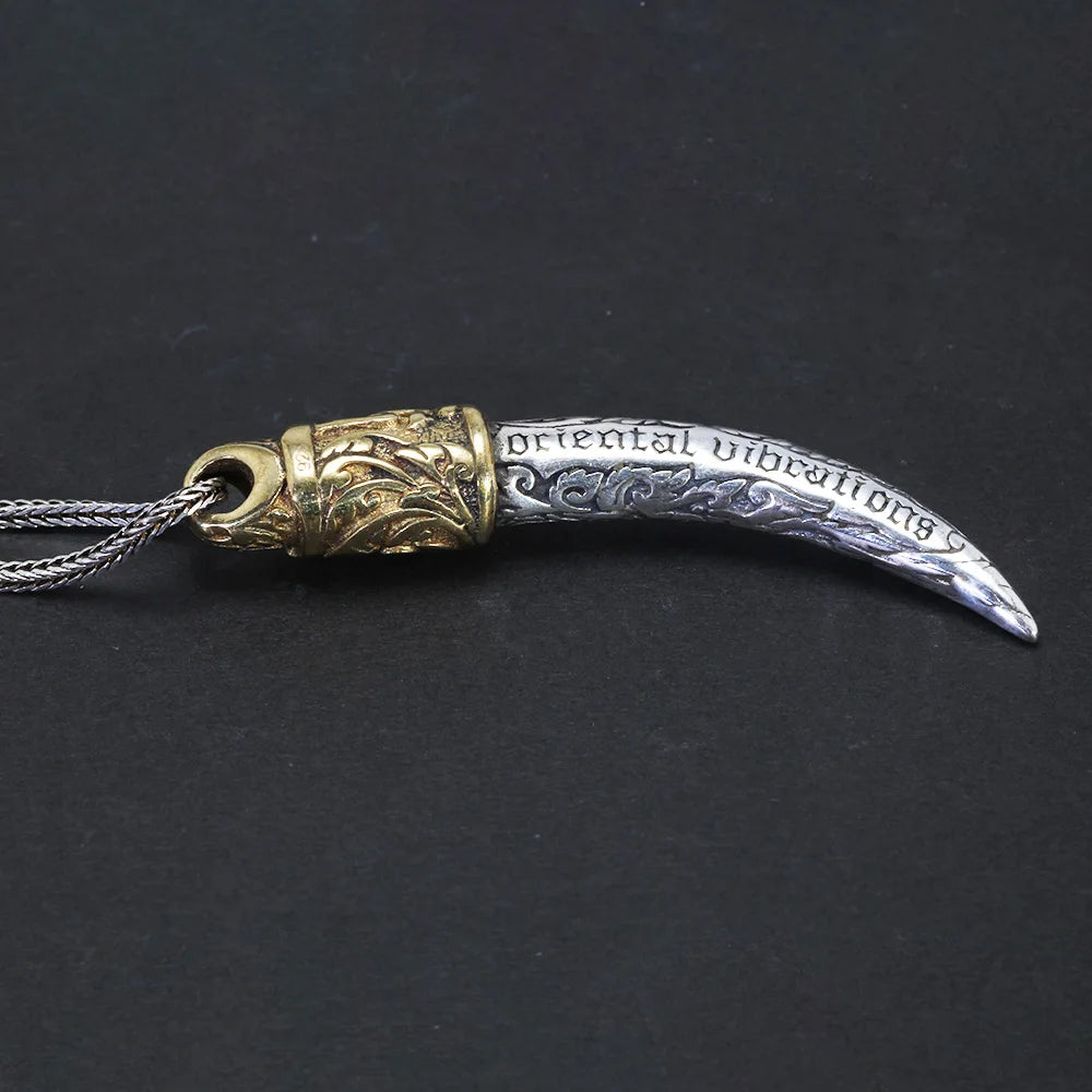 Colar Presa Viking – Instinto Ancestral em Prata S925