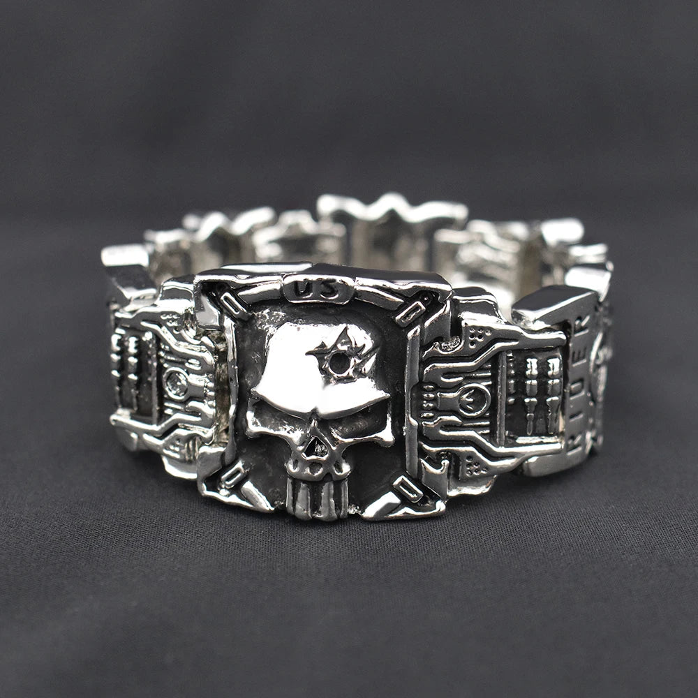 Bracelete Sköll – O Destino dos Guerreiros