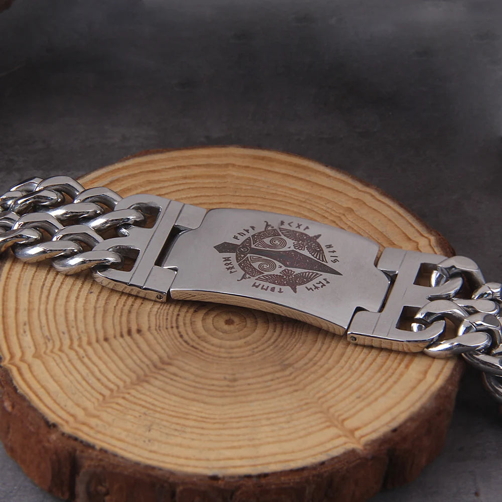 Bracelete Viking Sköll & Hati