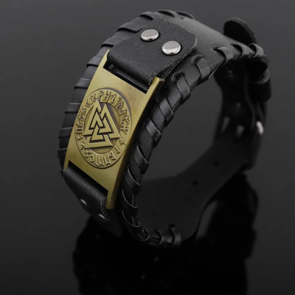 Bracelete Valknut Jarl – Honra do Norte