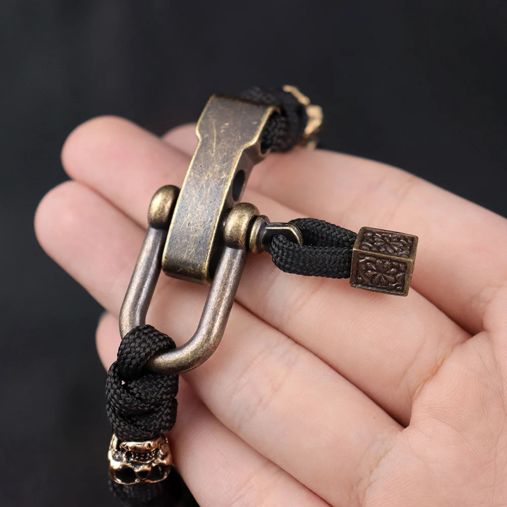 Bracelete Draugr – Caveiras em Paracord