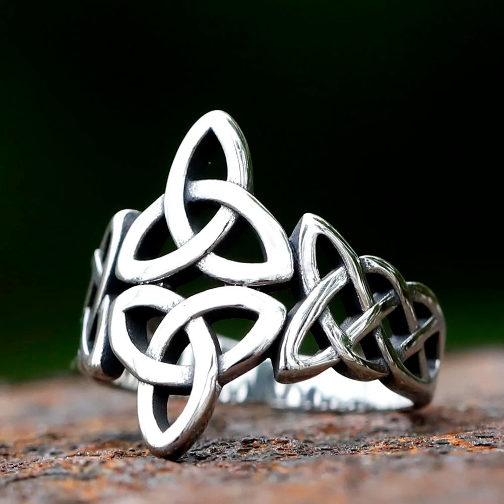 Anel Tríquetra – Laço da Eternidade