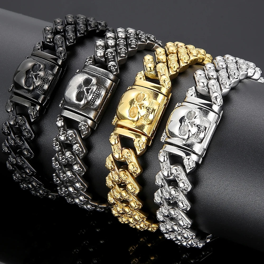 Bracelete Niflheim – Crânios